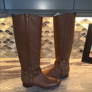 Tory Burch Leather Boots